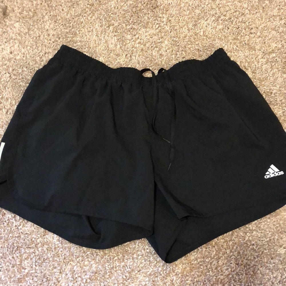 Black Adidas Running Shorts